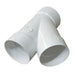 Wye PVC 3 in. S&D