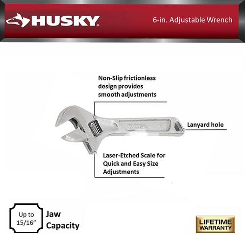 Adjustable Wrench Set (3-Piece)