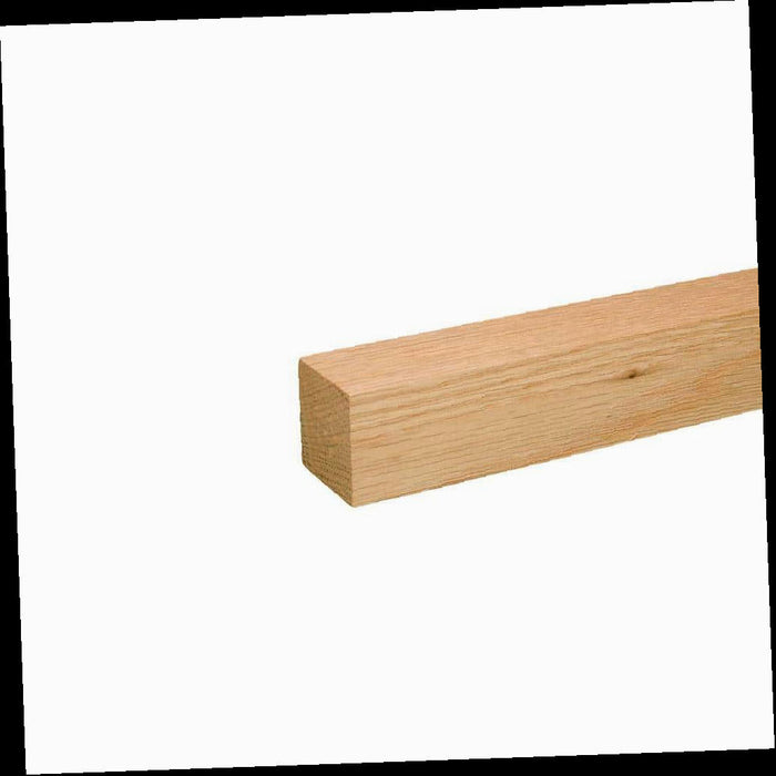 Poplar Wood Hobby Board 1-1/2 in. x 1-1/2 in. x 3 ft.