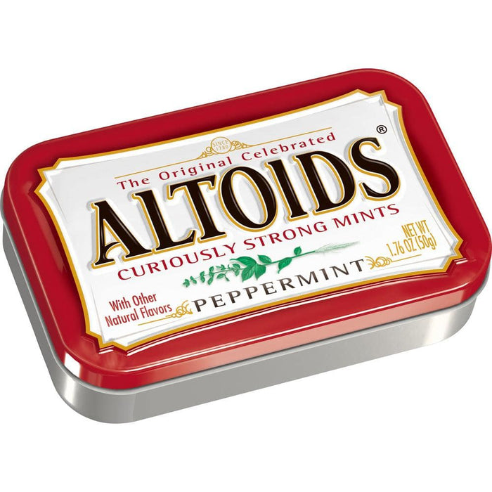 Altoids Mints,1.76oz,Peppermint,tin