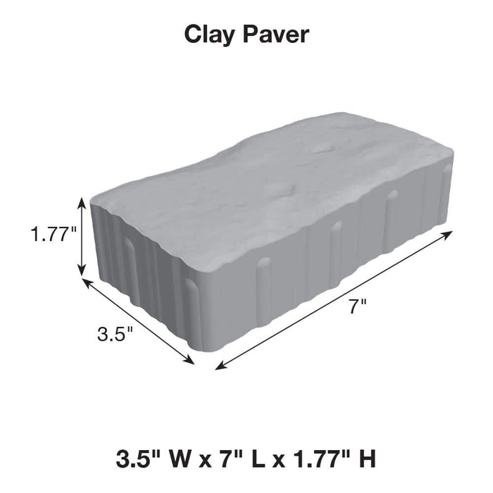 Concrete Paver 7 in. x 3.5 in. x 1.77 in. Amelia Blend Pavestone 4