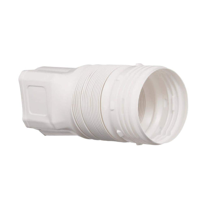 Rain Diverters 3 in. x 4 in. Downspout Adapter Vinyl White