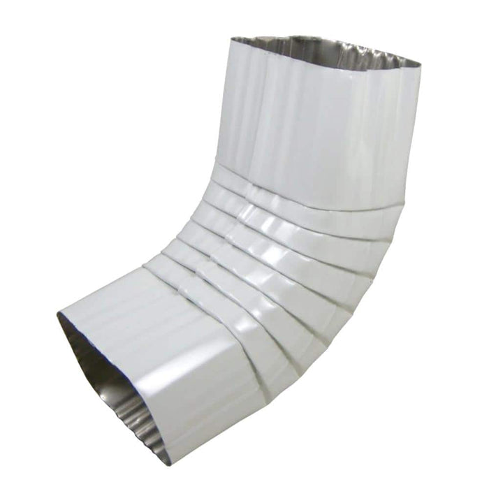 Gutter Elbow-A 2 in. x 3 in. Downspout Aluminum White