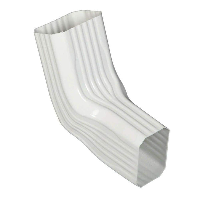 Gutter Elbow-A-B 2 in. x 3 in. Downspout Vinyl White