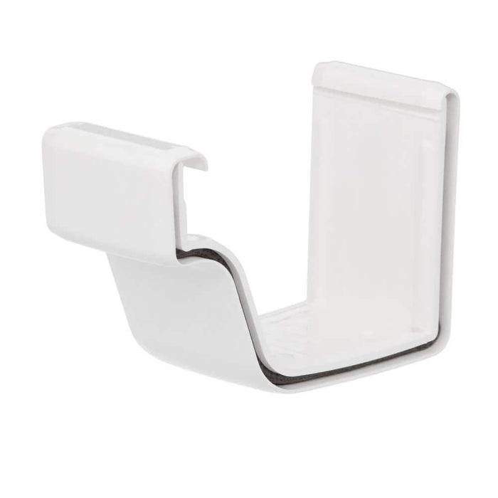 Gutter Joint Connector 5 in. Vinyl White