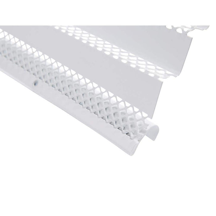 Gutter Guard Mesh 7 in. x 3 ft. Steel White