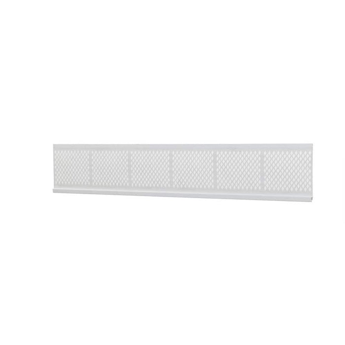 Gutter Guard Micro-Mesh 6-1/4 in. x 3 ft. Vinyl White