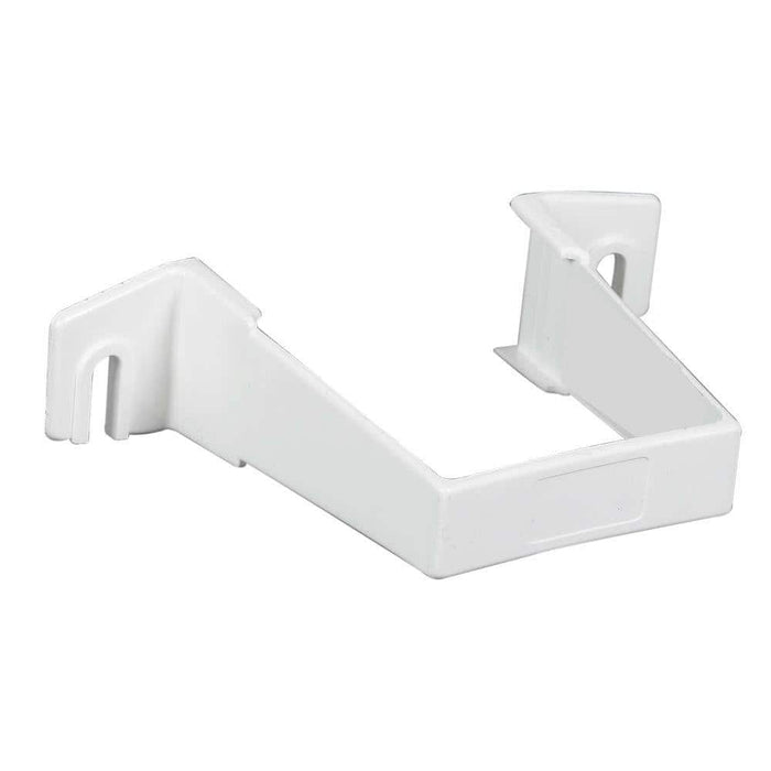 Downspout Clip 2 in. x 2 in. Vinyl White