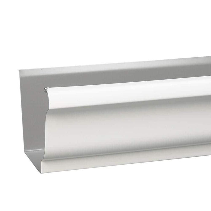 Gutter 5 in. x 10 ft. Style-K Aluminum White