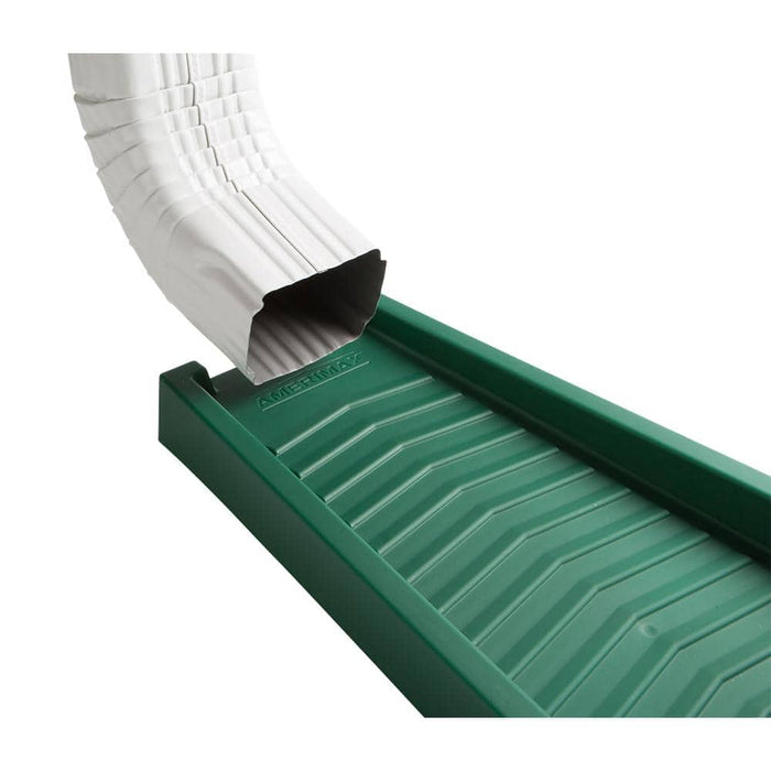 Gutter Splash Blocks 24 in. Vinyl Green