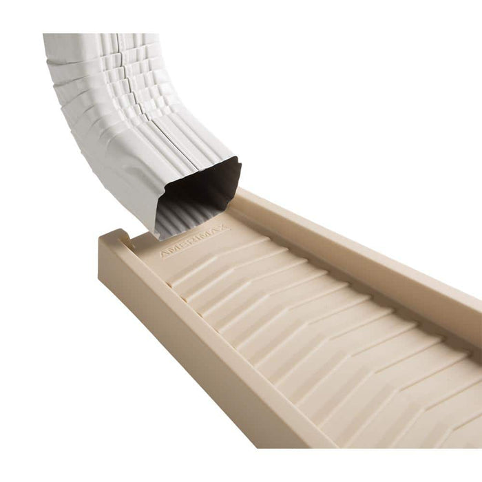 Gutter Splash Blocks 24 in. PVC Tan