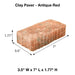 Concrete Paver 7 in. x 3.5 in. x 1.77 in. Antique Red  Pavestone 5