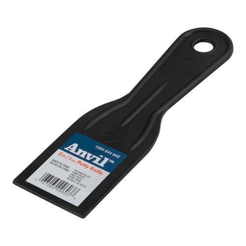 Putty Knife, Plastic, Paint Scraper, 2 in. 1