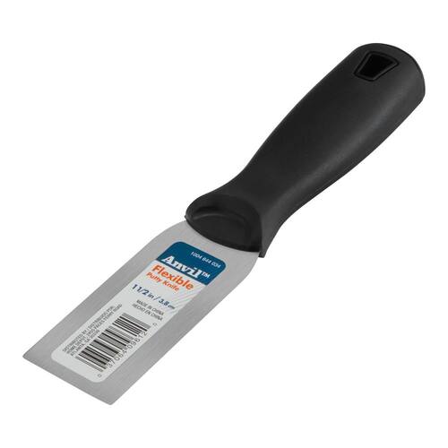 Putty Knife, Flexible Steel, Economy, 1.5 in.