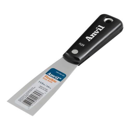 Putty Knife, Flexible Steel, 1.5 in.