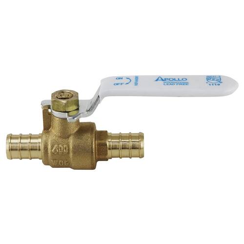 Ball Valve Brass PEX-B Barb 1/2 in.