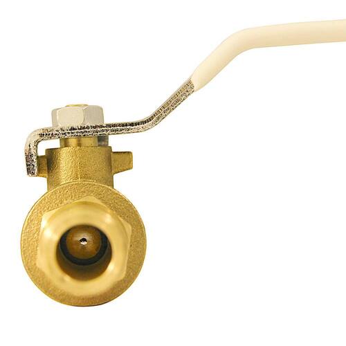 Barb Ball Valve 1/2 in. Brass PEX-A Expansion