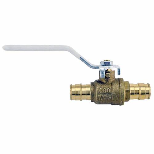 Barb Ball Valve 1/2 in. Brass PEX-A Expansion