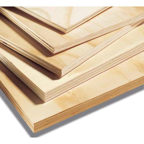 Sanded Plywood Pine 23/32 in. x 4 ft. x 8 ft FSC Certified  Grade AC