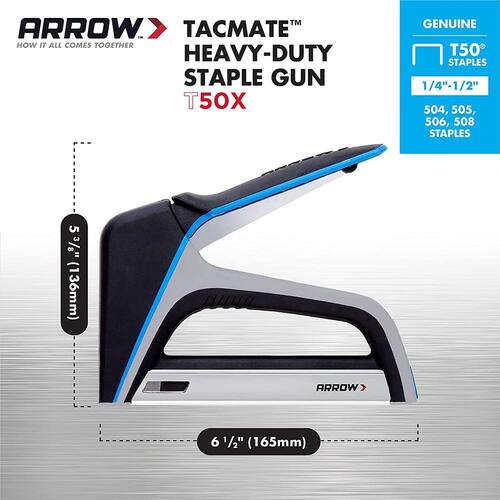 Staple Gun Heavy Duty T50X TacMate