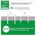 Steel Staples 3/8 in. Leg x 7/16 in. 276 JT21 Electro-galvanized Medium Crown 22.5-Gauge (1000-Pack) — view 8