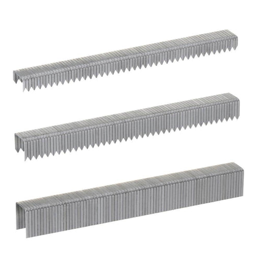 Steel Staples Multi-Pack 1/4 in. x 3/8 in. x 1/2 in. 50MP T50 Galvanized Med. Crown Mixed Point Heavy-Duty (1875-Pack)