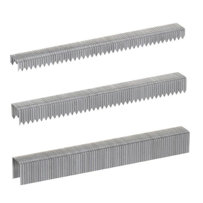 Steel Staples Multi-Pack 1/4 in. x 3/8 in. x 1/2 in. 50MP T50 Galvanized Med. Crown Mixed Point Heavy-Duty (1875-Pack)