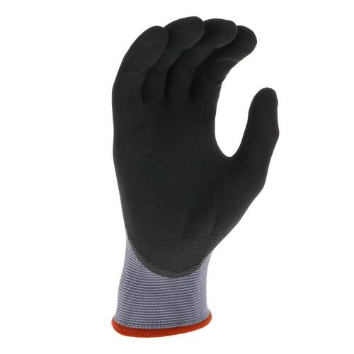 Gloves Nitrile Coated Outdoor and Work Gray with Touchscreen Capability X-Large MaxiFlex Ultimate Men's (3-Pack)