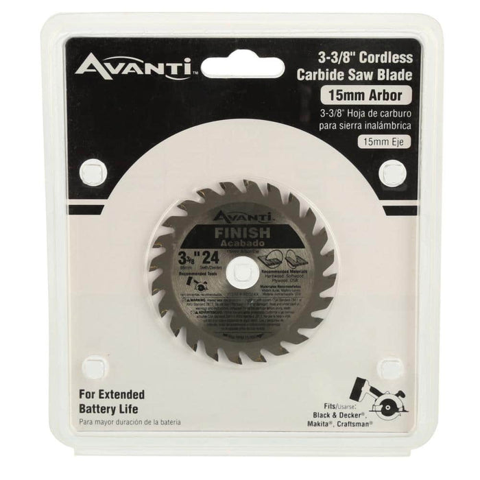 Saw Disc 3-3/8 in. x24-Teeth Wood Finish