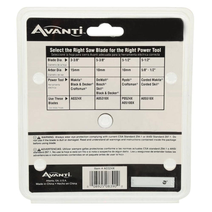 Saw Disc 3-3/8 in. x24-Teeth Wood Finish