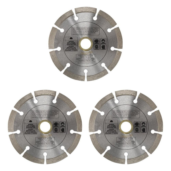Cutting Disc 4.5 in. Masonry Segmented Diamond (3-Pack)