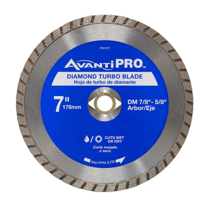 Cutting Disc 7 in. Multipurpose Turbo Diamond