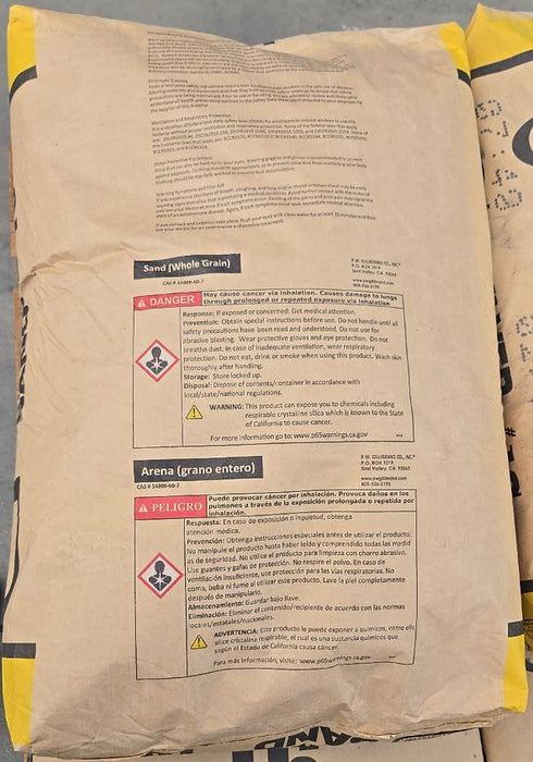 back sliver silica sand