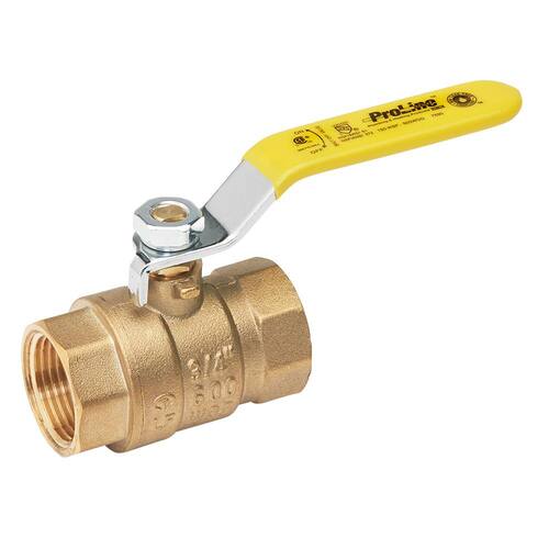 Ball Valve 1/2 in. Brass FPT Full Port (5-Pack)