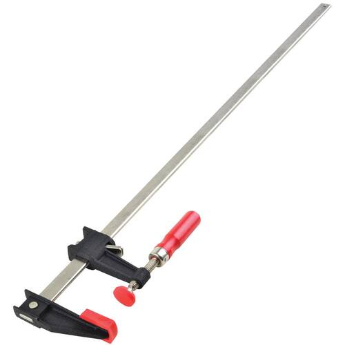 Bar Clamp 34 in. Capacity Clutch Style with Wood Handle and 2-1/2 in. Throat Depth