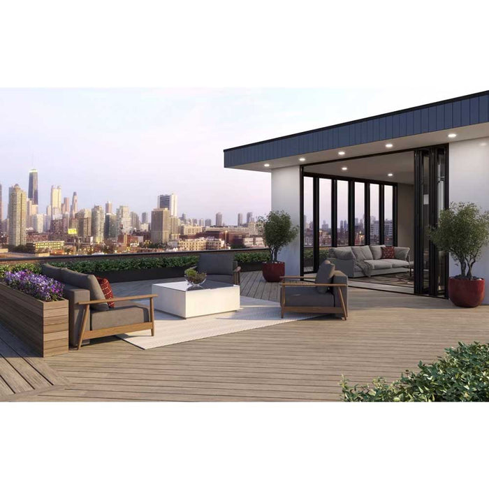 Composite Decking 1 in. x 6 in. Biscayne Grooved Lineage Board 4