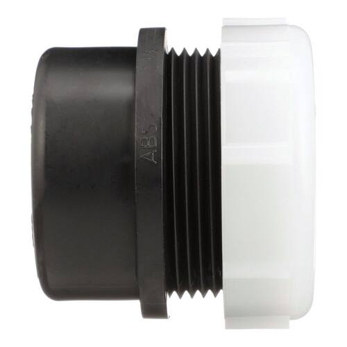 ABS  Trap Adapter 1-1/2 in.  Spigot x Slip-Joint DWV