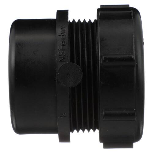 ABS  Trap Adapter Spigot x Slip Joint 1-1/2 in. x 1-1/4 in. DWV