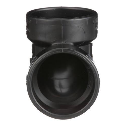 Vent Elbow Fitting ABS DWV 90-Degree 2 in. Hub x Hub