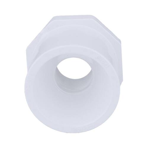 PVC Fitting Bushing 3/4 in. x 1/2 in. Underground Rated PSI-240 Female