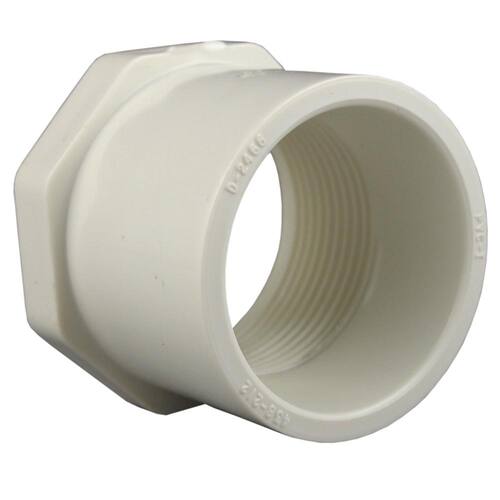 PVC Fitting Bushing 3/4 in. x 1/2 in. Underground Rated PSI-240 Female