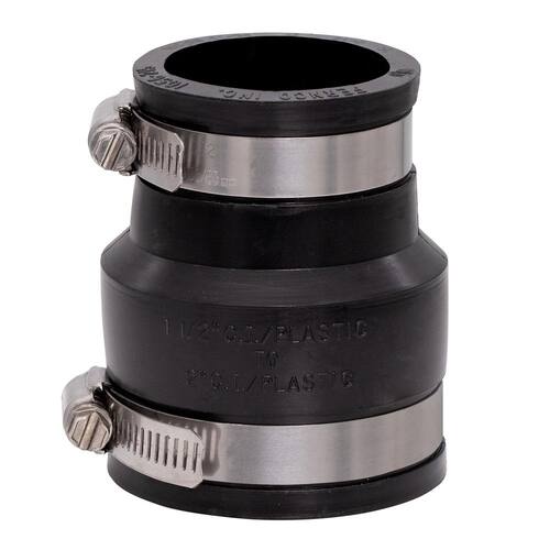 PVC Coupling 1-1/2 in. x 2 in. Corrosion Resistant PSI-4.3 1