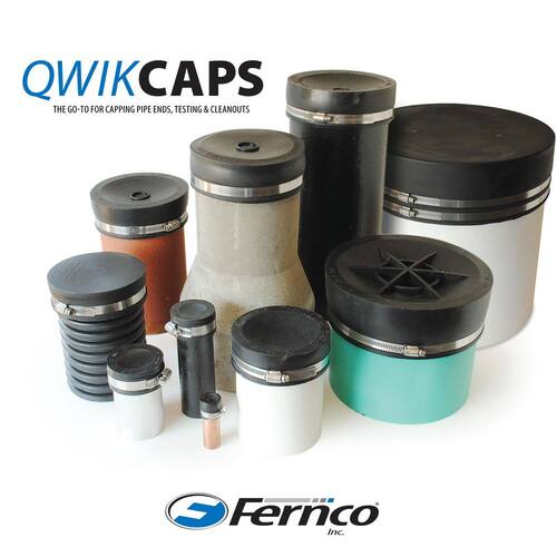 PVC Qwik Cap 1-1/2 in. Flexible for DWV