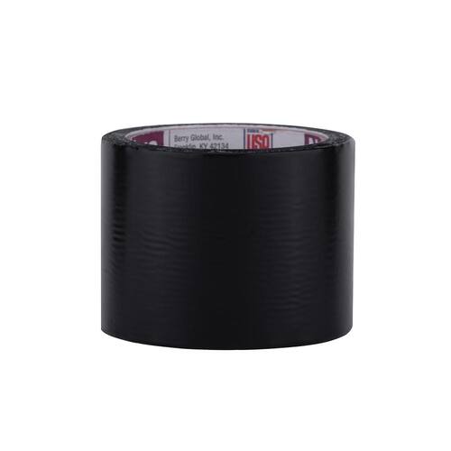 Duct Tape, Aqua-Seal, Black, 3 in. x 5 yds.