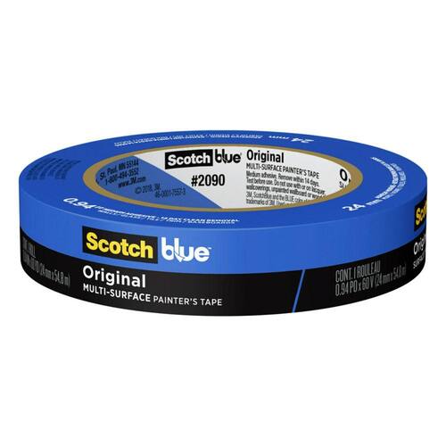 Painter's Tape, Original Multi-Surface, ScotchBlue, 0.94 in. x 60 yds.