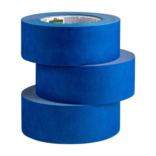 Painter's Tape, Pro Grade, Blue, with Paint Block, 1.88 in. x 60 yds. (3-Pack)