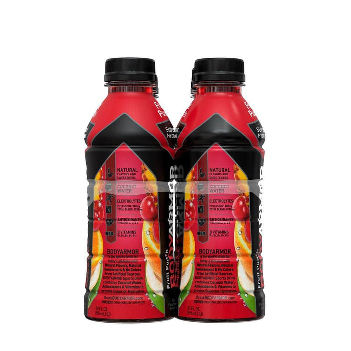 BODYARMOR BA 20 Oz. Fruit Punch Sport Drink (6-Pack)