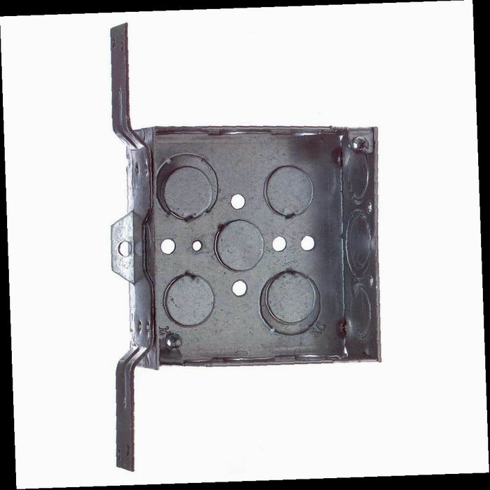 Metal Box 4 in. Square with Bracket