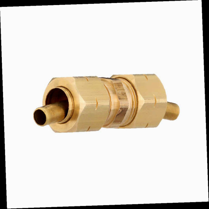 Brass Coupling Fitting 3/8 in. Compression (5-Pack)