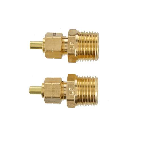 Brass Adapter 3/8 in. Male Compression PSI-150 (4-Pack)